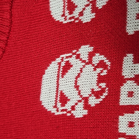 Star Wars Darth Vader Men's Christmas Sweater Size XL Red White Christmas Party - Picture 9 of 11